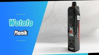 Wotofo Manik Pod Mod Kit 80W Unboxing | Vapesourcing