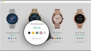 How To Show Single WooCommerce Product Attribute Variations Swatches on the Shop Category Page