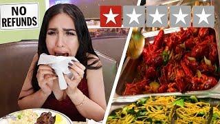 EATING at the WORST REVIEWED BUFFET in MY CITY (1 STAR)