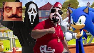 Hello Neighbor - New Secret Neighbor Tron Ghost Face Skibidi Dop Boy Sonic History Gameplay