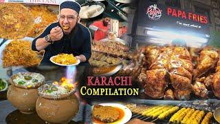 Best of Karachi Street Food 2023 | Biryani, Fries, BBQ, Desserts, Katakat