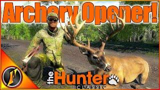 Hunting with Realistic Equipment in theHunter Classic! | Archery Opener!