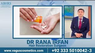 Dr. Rana Irfan speaks on Male pattern Hair loss MPHL treatments with medicines