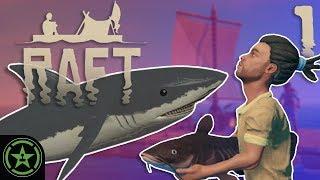 No Bite, No Shark Plz - Raft | Let's Play