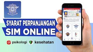 CARA PERPANJANG SIM A SIM C ONLINE 2024 | SYARAT PERPANJANGAN SIM ONLINE 2024 | DIGITAL KORLANTAS