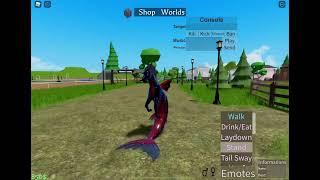 Testing hippogriff,tiger,wolf,aqua horse and unicorn!-horse world Roblox