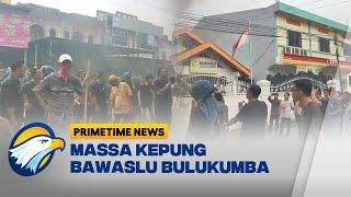 Massa Pendukung Calon Bupati Lempari Telur Busuk - [Primetime News]