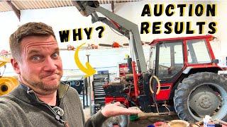 How Much MONEY Did WE Make at the Machinery Auction? - The Results