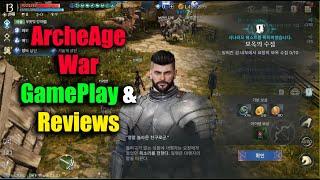 Archeage War GamePlay & Reviews