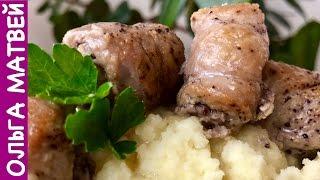 Old Grandma's recipe of Meat Rolls (English Subtitles)