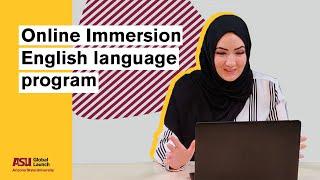 Global Launch: Online Immersion English language program | Arizona State University