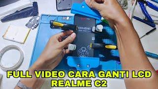 Servis HP Realme C2 Ganti LCD Full Video