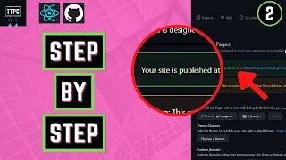 DEPLOY React App to GitHub Pages in 3 MINUTES