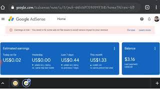 How to fix Google Adsense Permanently "Earnings at Risk?"