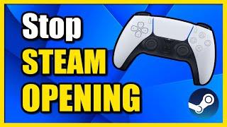 How to Stop Controller Opening Steam on PC (Fast Method)