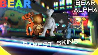 Top 20 Rarest Skins in Bear.