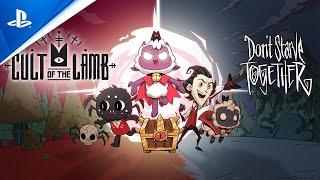 Cult of the Lamb x Don’t Starve Together Crossover - Launch Trailer | PS5 & PS4 Games