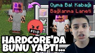 bu sefer GERÇEKTEN çok KIZDIM. AYIP LAZ  (Ekiple Minecraft Hardcore)