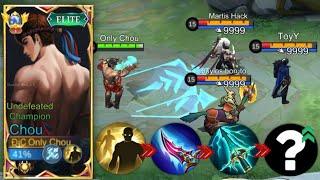 WTF DAMAGE!!  GLOBAL CHOU PERFECT FULL DAMAGE BUILD IS FINALLY BACK | Mlbb Chou One Shot Build 2025