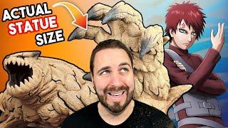 WHY DID THEY MAKE IT SO LARGE???  Ultimate Gaara Statue Unboxing | Naruto