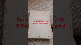 Das große Wilhelm Busch Buch 1924 ️#Max und moritz #german #deutsch #geschichten