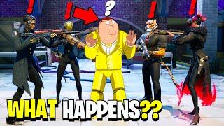 What Happens if ALL 5 Bosses Meet in Fortnite Chapter 5! - (Peter Griffin Meets All Society Bosses!)