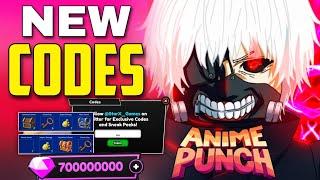 *NEW* ALL WORKING CODES FOR ANIME PUNCH SIMULATOR FEBRUARY 2024! ROBLOX ANIME PUNCH SIMULATOR CODES