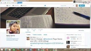 How to Change Twitter Handle, Username and Display Name 2016