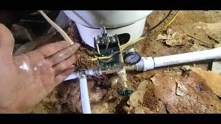 No Water. How to Wire / Replace a Pressure Switch.