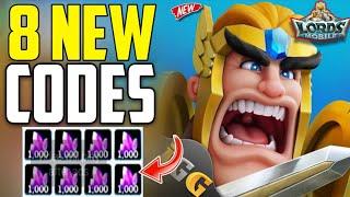 All New Lords Mobile Redeem Code September 2024 New Kode Redeem Lords Mobile 2024