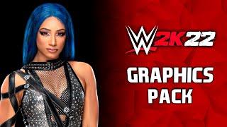 WWE 2K22 Sasha Banks Graphics Pack