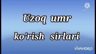 Uzoq umr ko'rish sirlari / Nabiya TV / Набия ТВ