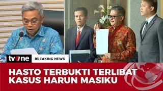 [BREAKING NEWS]  Sekjen PDIP Hasto Kristiyanto jadi Tersangka Kasus Suap | tvOne