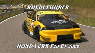 COURSE DE COTE SAINT URSANNE  - LES RANGIERS 2024 | RUEDI FUHRER | HONDA CRX F20 E1 2000 | BLVIDEO