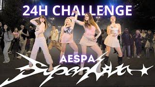 [KPOP IN PUBLIC CHALLENGE ONE TAKE 24 HOURS PRAGUE ] aespa (에스파) - ‘Supernova’ Dance cover by MOANTE