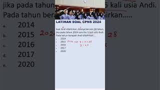 SOAL TIU CPNS 2024