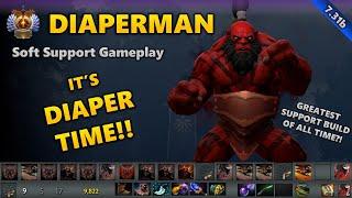 Diaperman 4 Support - Immortal Gameplay | Dota 2 7.31b