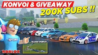 KONVOI OFFROAD SPESIAL 200 RIBU SUBSCRIBER DAN GIVEAWAY 10000 ROBUX !! CDID UPDATE - Roblox