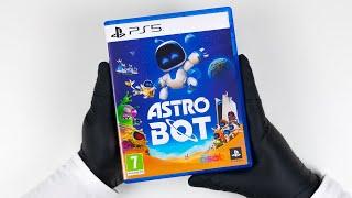 Unboxing ASTRO BOT PS5 PlayStation 5 Game - ASMR