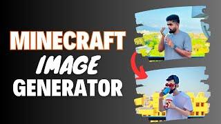 How To Convert Any Image To Minecraft Blocks | Canva Voxel Art | 2024