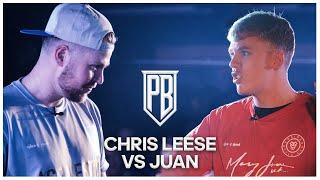 Juan vs Chris Leese | Premier Battles | Rap Battle