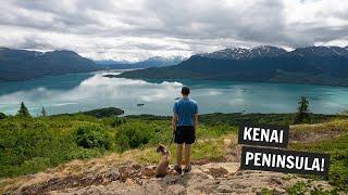 Road trip on the Kenai Peninsula to Homer, Alaska! (Hope, Skilak Lookout, & the Homer Spit)