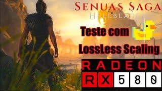 Teste Senua’s Saga Hellblade II RX 580 (SERIA O BOSS PARA RX 580 KKKKK).