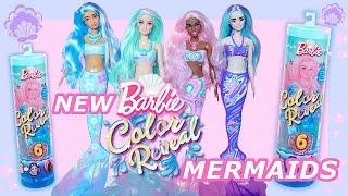 2024 Barbie Color Reveal Mermaids  Unboxing & Review  Relaxation Magic 