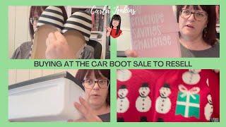 BRISTOL UK CAR BOOT SALE HAUL  | UK EBAY RESELLER | CARLA JENKINS