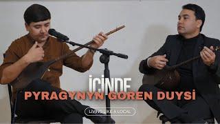 Agaeziz Nazarow & Rustem Onbegiyew - Içinde | Türkmen Halk Aýdym Dutar 2024 | Folk Song