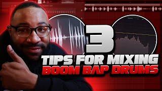 3 tips  for mixing boom bap drums 