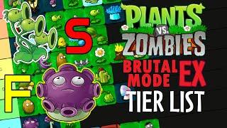 Plants vs. Zombies Brutal Mode EX Mod TIER LIST