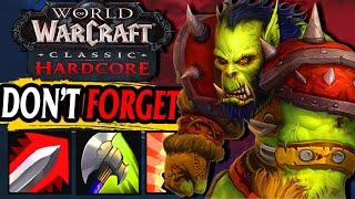 7 Hardcore Classic WoW Tips That Will Save Your Life