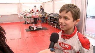 Lando Norris Aged 11 Interviewed and racing karts